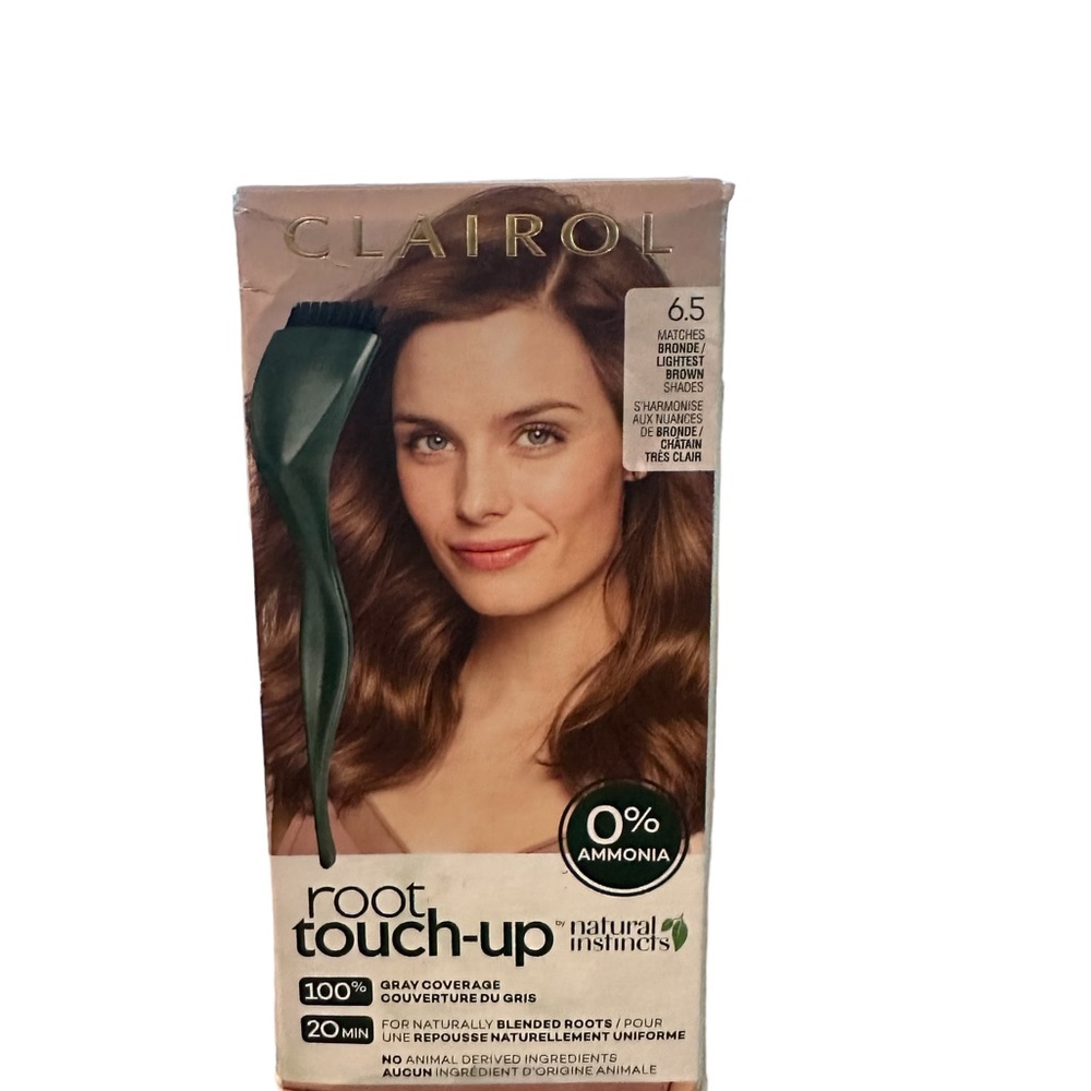 Clairol Permanent Root Touch Up “6.5 Matches Bronde Lightest Brown” NEW